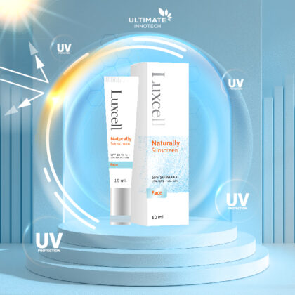 Luxcell Naturally Sunscreen — กันแดดเนื้อขาว