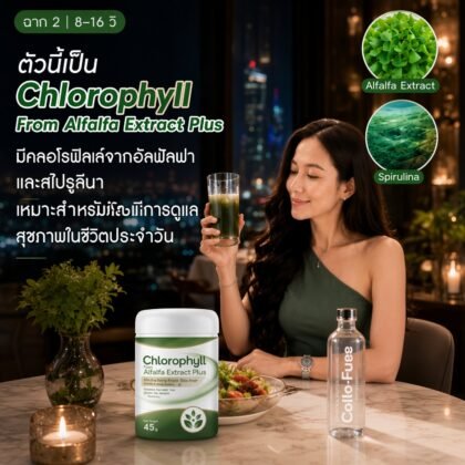 Chlorophyll From Alfalfa Extract Plus