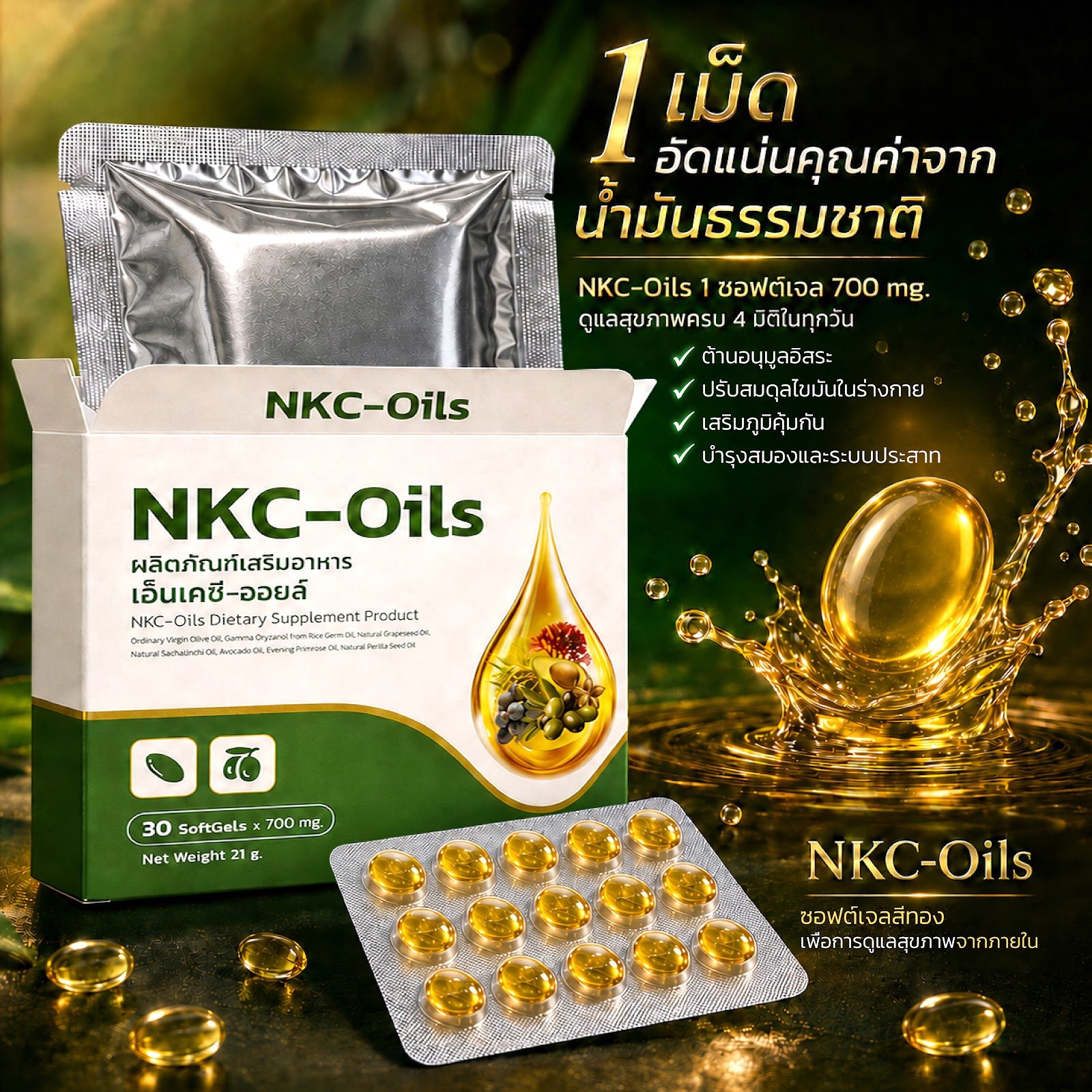 NKC Oil 30 Cap