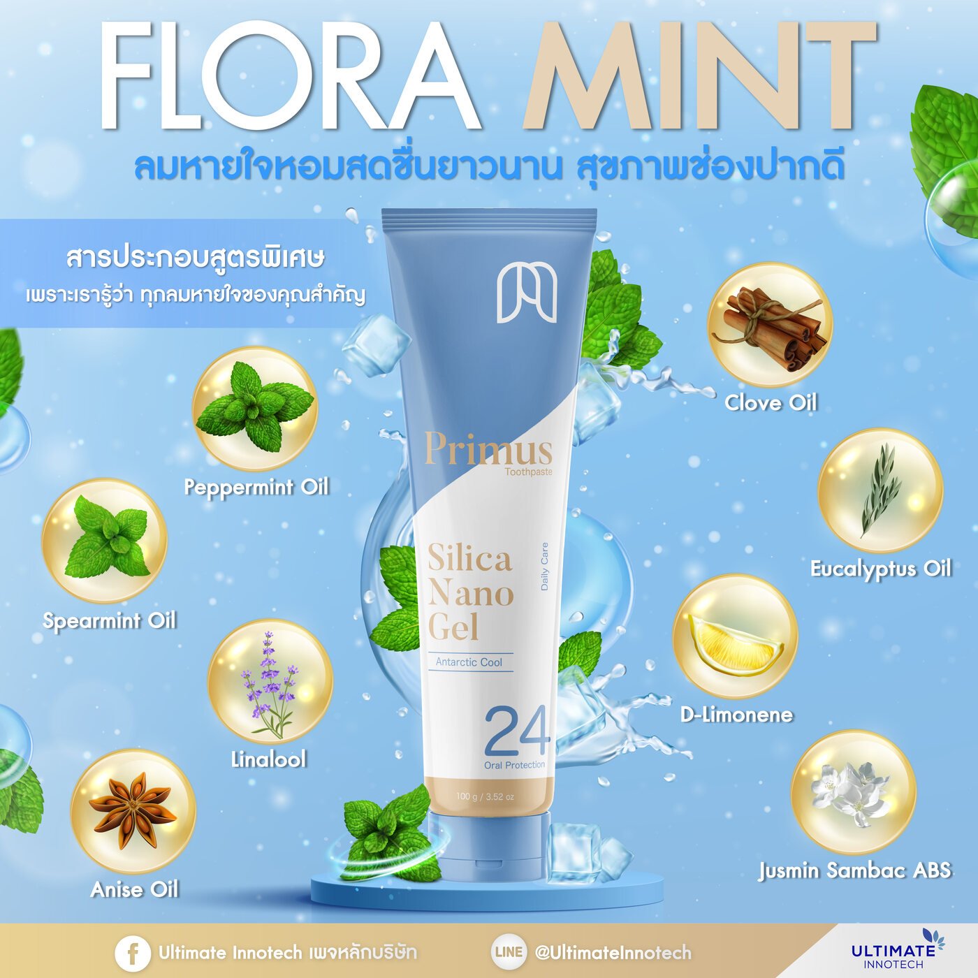 Primus Flora Mint botanical blend